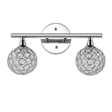 Maeve Iron/Glass Contemporary Glam LED Vanity Light - JONATHAN Y