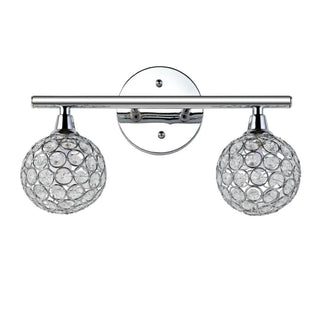 Maeve Iron/Glass Contemporary Glam LED Vanity Light - JONATHAN Y