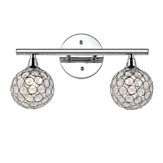 Maeve Iron/Glass Contemporary Glam LED Vanity Light - JONATHAN Y