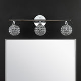 Maeve Iron/Glass Contemporary Glam LED Vanity Light - JONATHAN Y