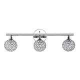 Maeve Iron/Glass Contemporary Glam LED Vanity Light - JONATHAN Y