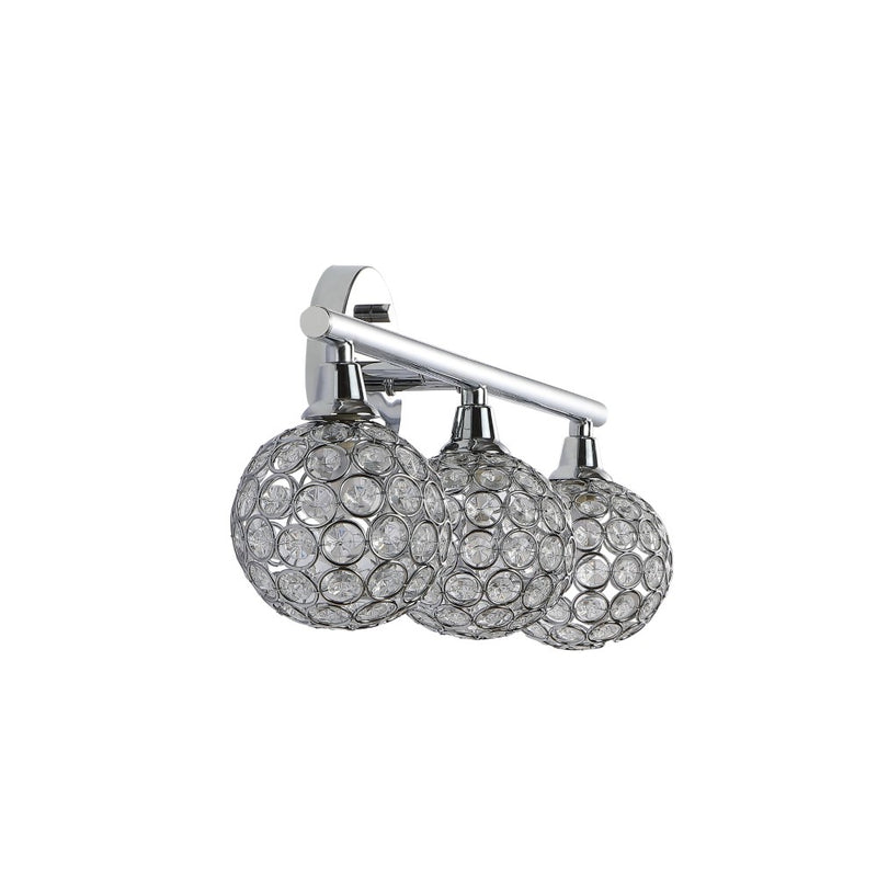 Maeve Iron/Glass Contemporary Glam LED Vanity Light - JONATHAN Y