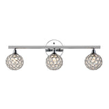 Maeve Iron/Glass Contemporary Glam LED Vanity Light - JONATHAN Y