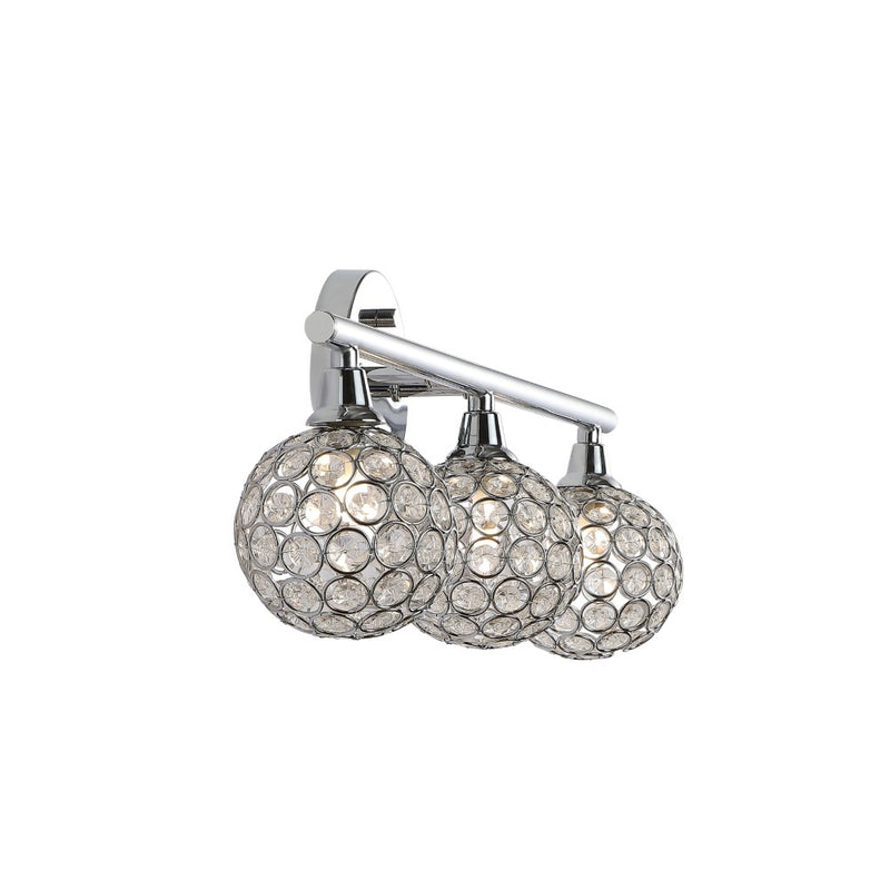 Maeve Iron/Glass Contemporary Glam LED Vanity Light - JONATHAN Y