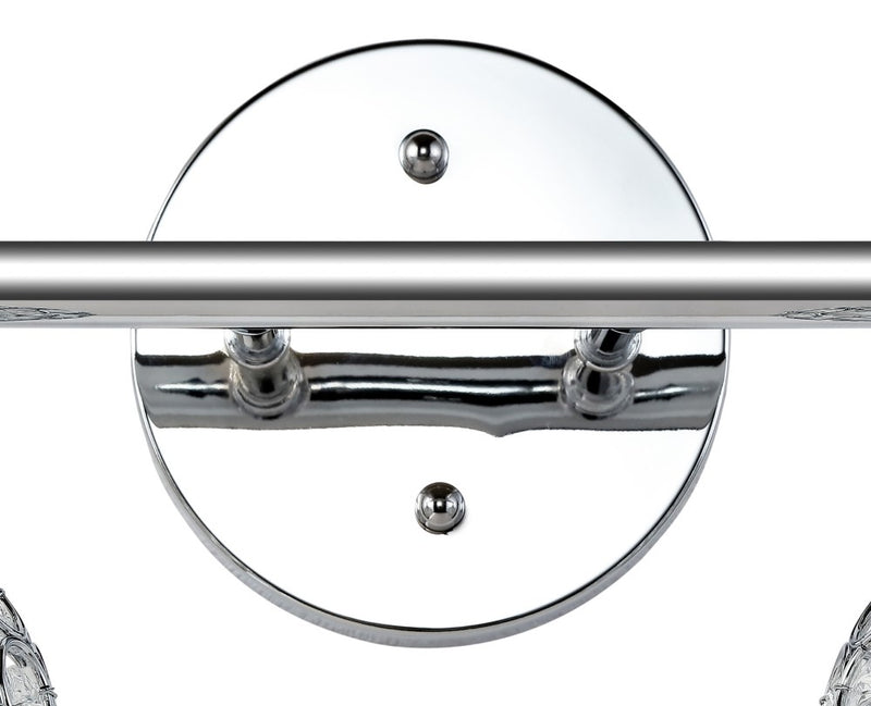 Maeve Iron/Glass Contemporary Glam LED Vanity Light