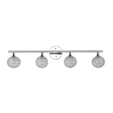 Maeve Iron/Glass Contemporary Glam LED Vanity Light - JONATHAN Y