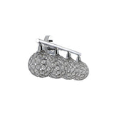 Maeve Iron/Glass Contemporary Glam LED Vanity Light