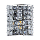 Clara Deco Metal/Crystal Classic Glam LED Vanity Light - JONATHAN Y