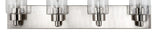 Irving Seeded Glass/Iron Modern Contemporary LED Vanity Light
