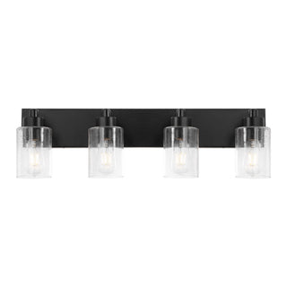 Irving Seeded Glass/Iron Modern Contemporary LED Vanity Light