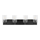 Irving Seeded Glass/Iron Modern Contemporary LED Vanity Light