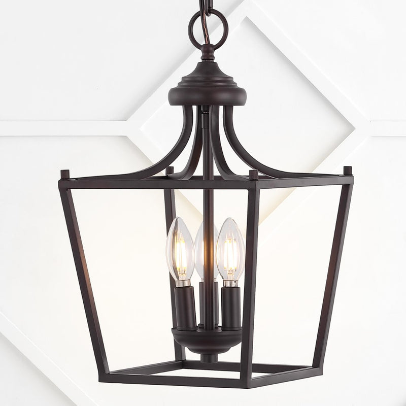 Camden Iron Classic Midcentury Pendant Lantern - JONATHAN Y