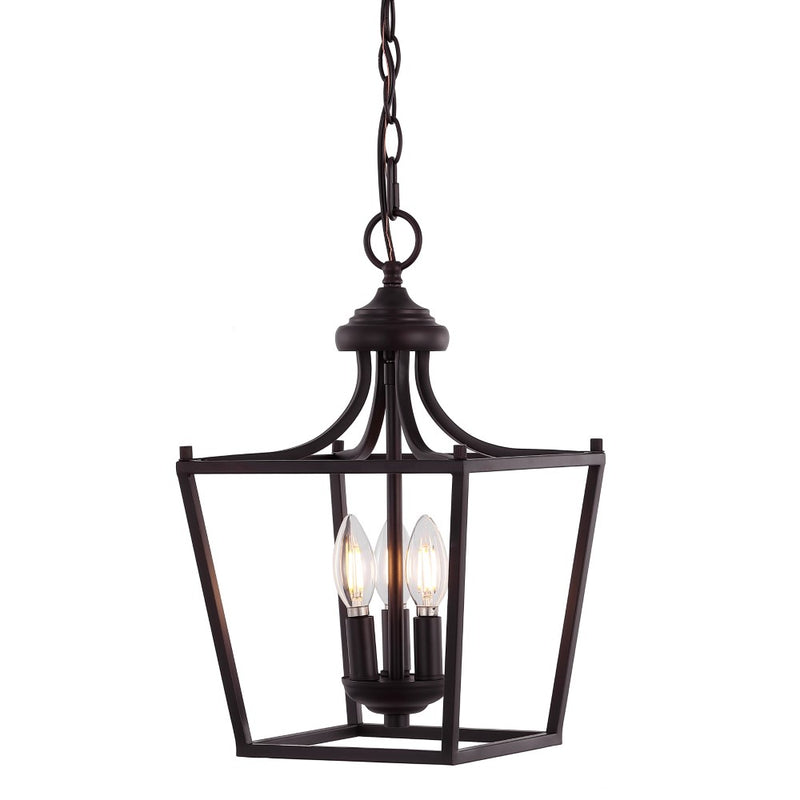 Camden Iron Classic Midcentury Pendant Lantern - JONATHAN Y