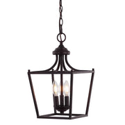 Camden Iron Classic Midcentury Pendant Lantern