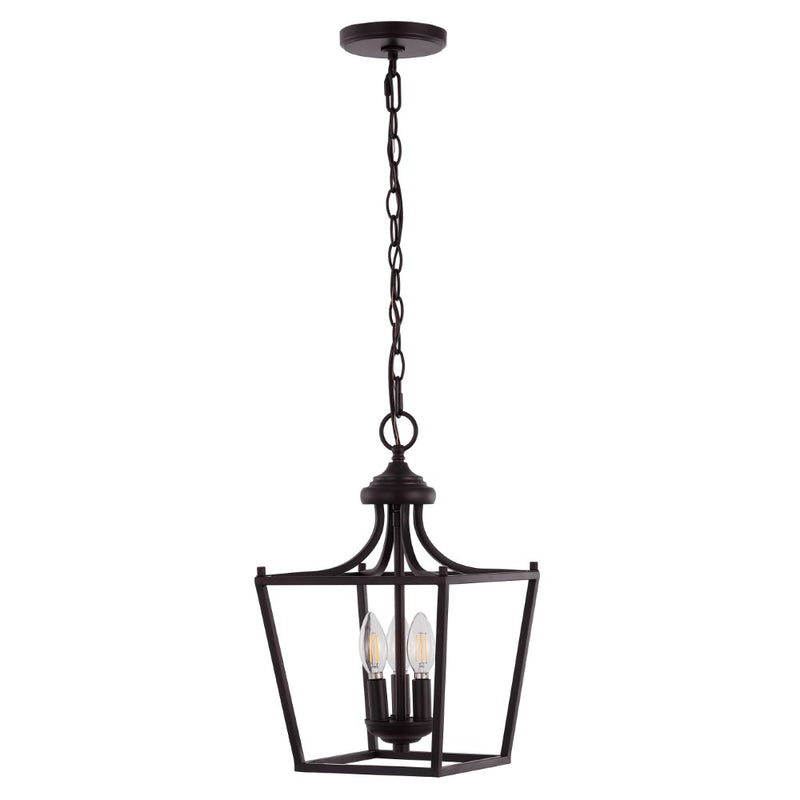 Camden Iron Classic Midcentury Pendant Lantern - JONATHAN Y