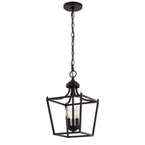 Camden Iron Classic Midcentury Pendant Lantern - JONATHAN Y