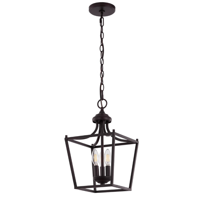 Camden Iron Classic Midcentury Pendant Lantern - JONATHAN Y