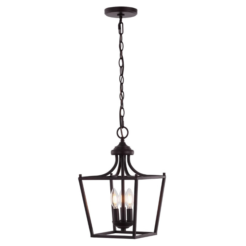 Camden Iron Classic Midcentury Pendant Lantern - JONATHAN Y