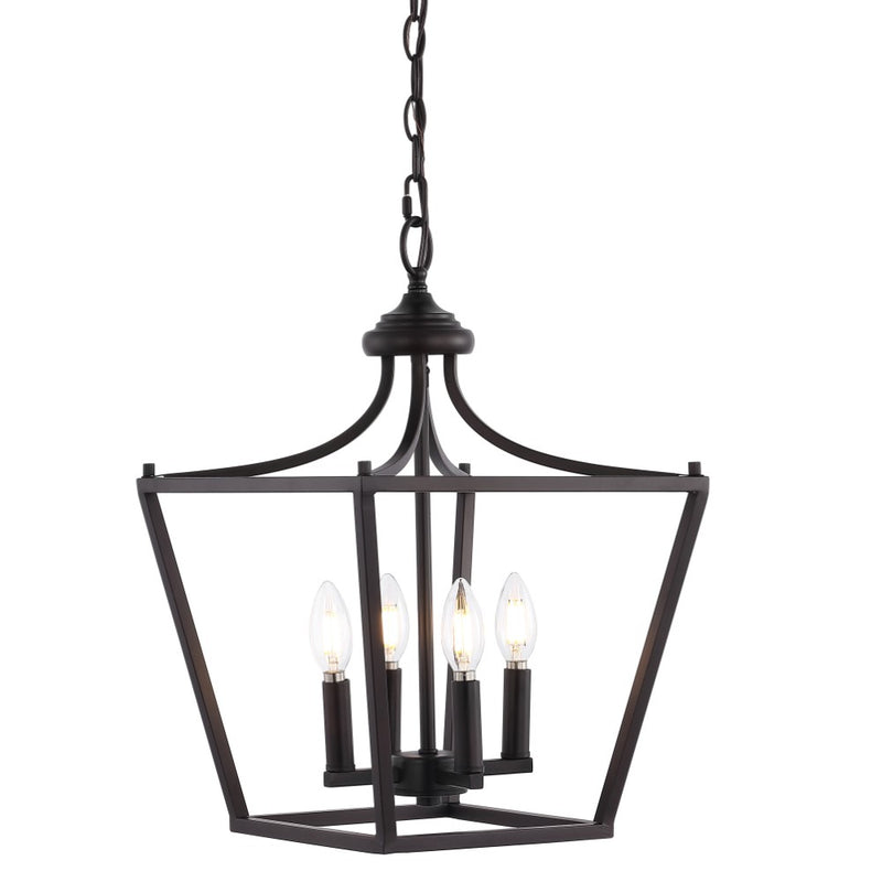 Camden Iron Classic Midcentury Pendant Lantern - JONATHAN Y