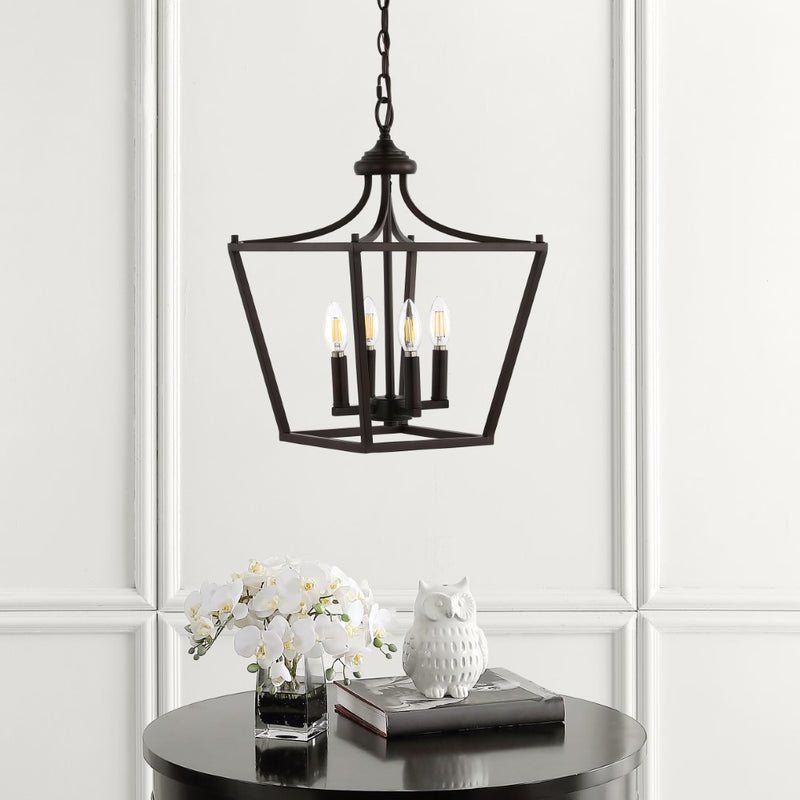 Camden Iron Classic Midcentury Pendant Lantern - JONATHAN Y