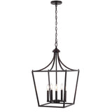 Camden Iron Classic Midcentury Pendant Lantern
