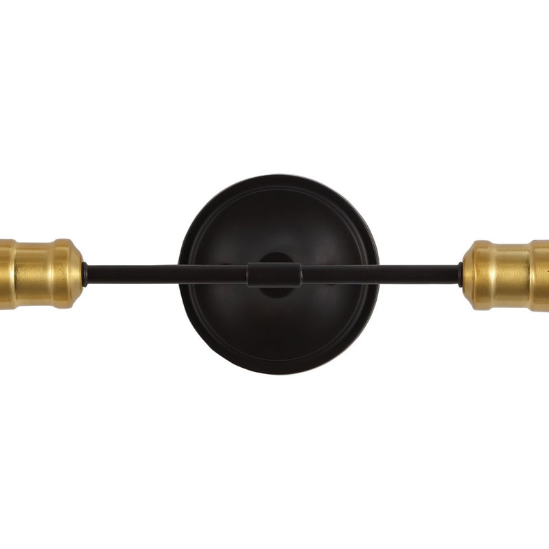 Jaxon 13.25" Industrial Farmhouse Iron LED Vanity - JONATHAN Y