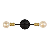 Jaxon 13.25" Industrial Farmhouse Iron LED Vanity - JONATHAN Y
