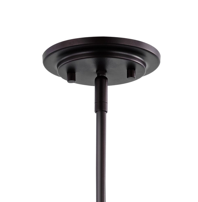 Cade 34.25" Metal Farmhouse Industrial LED Pendant