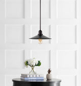 Cade 34.25" Metal Farmhouse Industrial LED Pendant