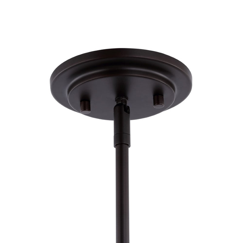Cade 34.25" Metal Farmhouse Industrial LED Pendant - JONATHAN Y