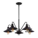 Cade 34.25" Metal Farmhouse Industrial LED Pendant - JONATHAN Y