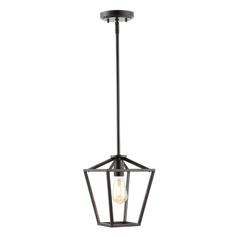 Grace Industrial Farmhouse LED Pendant - JONATHAN Y