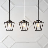 Grace Industrial Farmhouse LED Pendant - JONATHAN Y