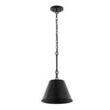 Harper Industrial Farmhouse Iron LED Pendant - JONATHAN Y