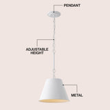 Harper Industrial Farmhouse Iron LED Pendant