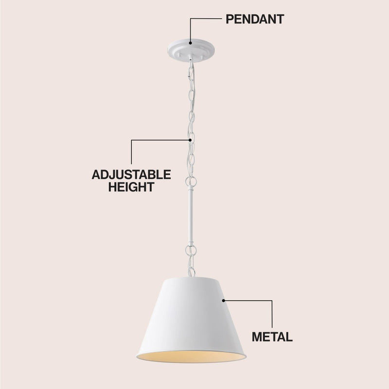 Harper Industrial Farmhouse Iron LED Pendant