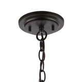 Harper Industrial Farmhouse Iron LED Pendant - JONATHAN Y