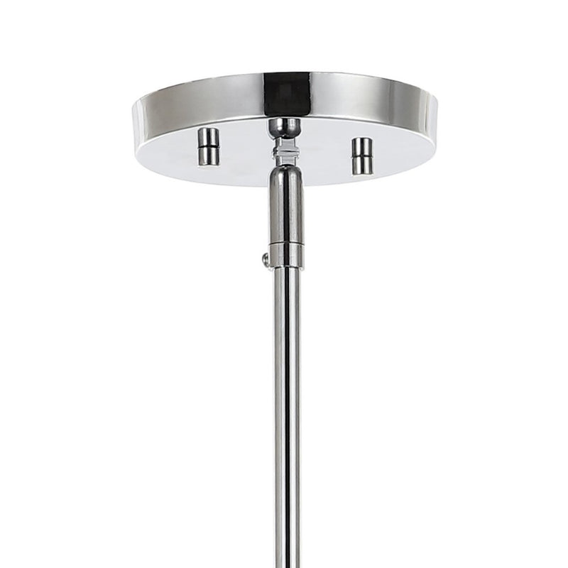 Atlas Modern Vintage Iron Arm-Adjustable LED Chandelier - JONATHAN Y