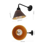 Croydon 9.63"  Farmhouse Industrial Indoor/Outdoor Iron LED Gooseneck Arm Outdoor Sconce