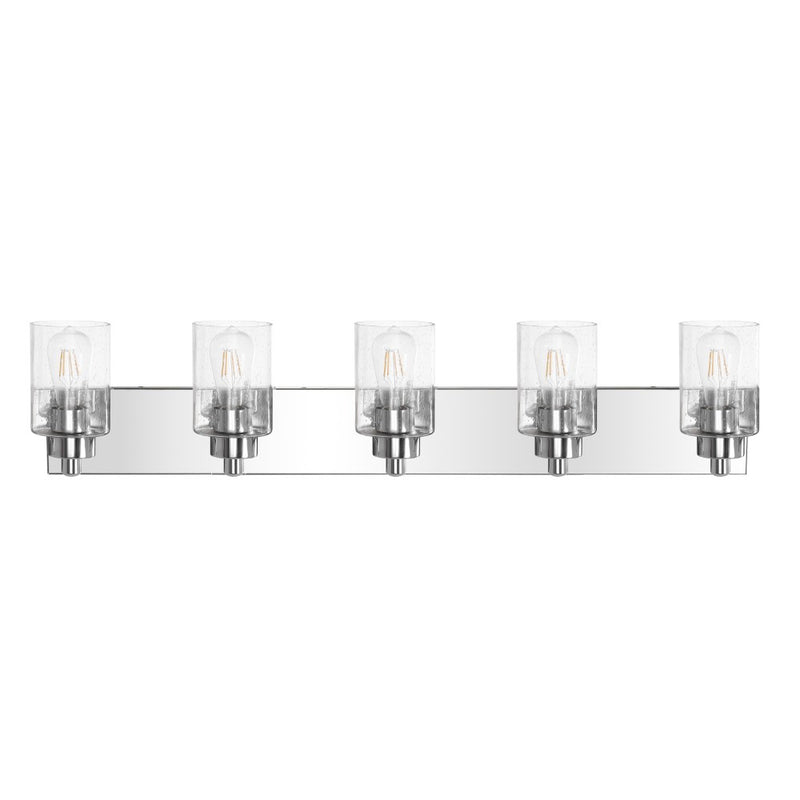 Irving Seeded Glass/Iron Modern Contemporary LED Vanity Light