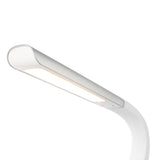 Milton 19" Aluminum Contemporary Minimalist Adjustable Head Dimmable USB Charging LED Task Lamp - JONATHAN Y