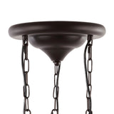 Gaines 11" Farmhouse Industrial Iron Mason Jar LED Semi Flush Mount - JONATHAN Y