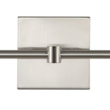 Cato Bohemian Farmhouse Iron/Glass LED Vanity