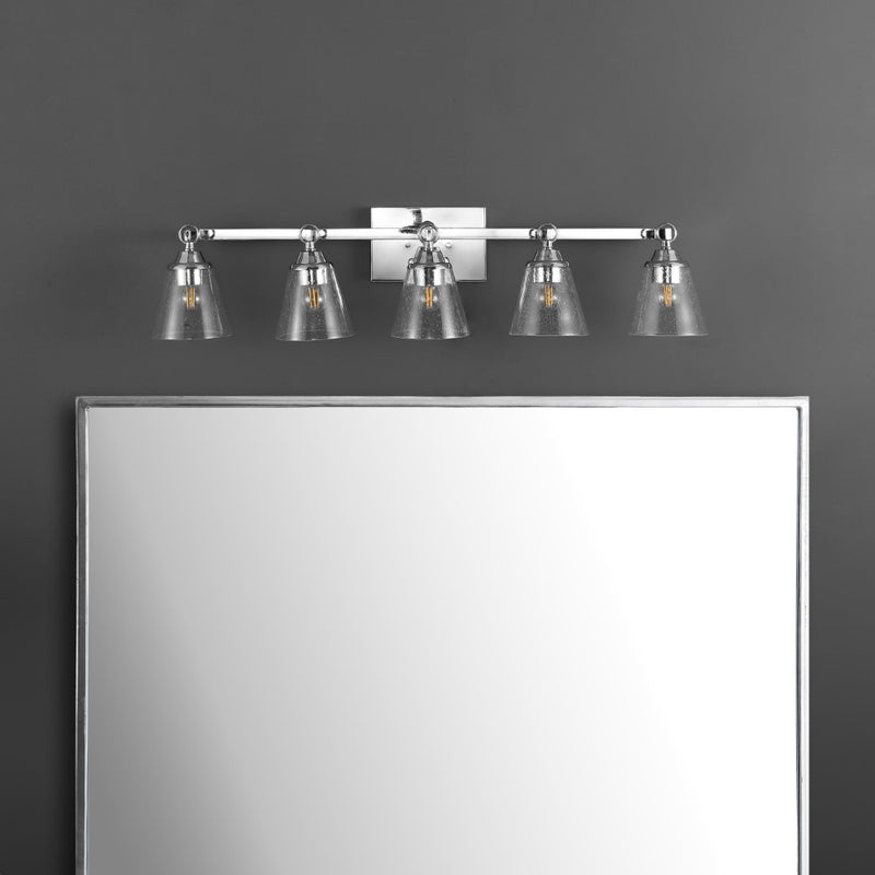 Marion Hurricane Metal/Glass Vanity