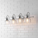 Virginia Metal/Glass LED Vanity Light