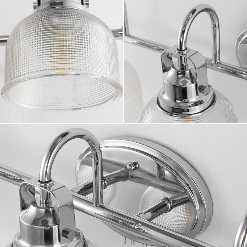 Virginia Metal/Glass LED Vanity Light