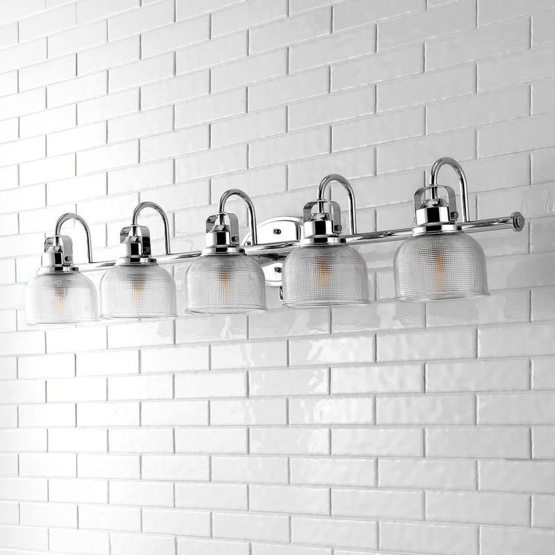 Virginia Metal/Glass LED Vanity Light