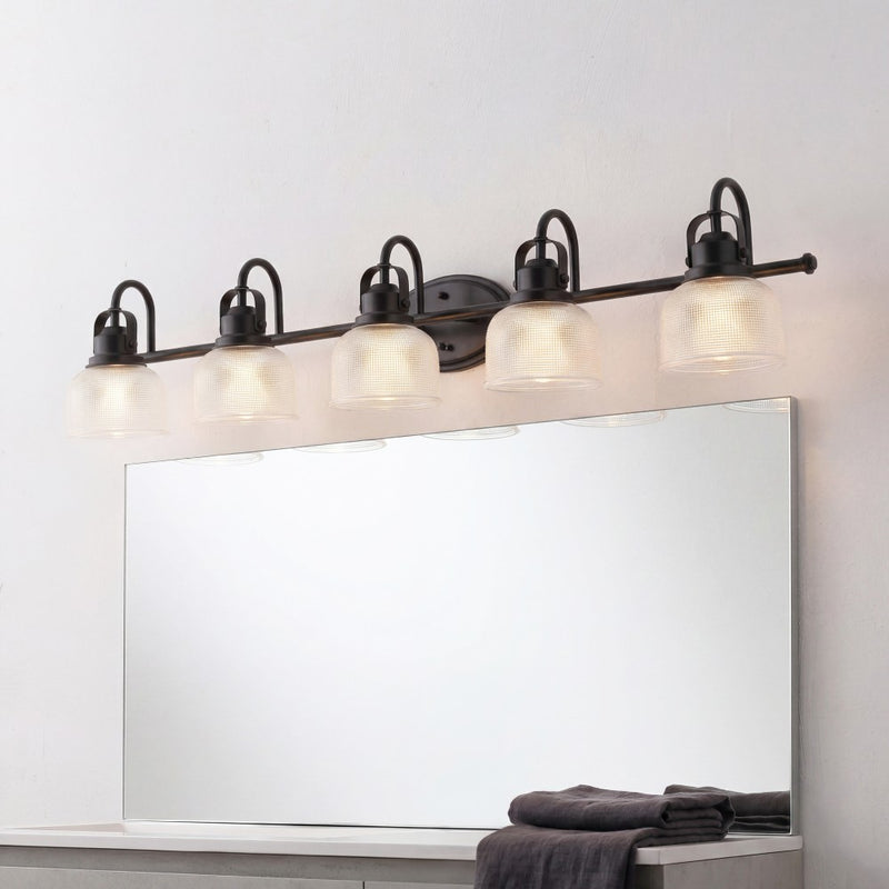 Virginia Metal/Glass LED Vanity Light