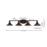 July Metal Shade Sconce