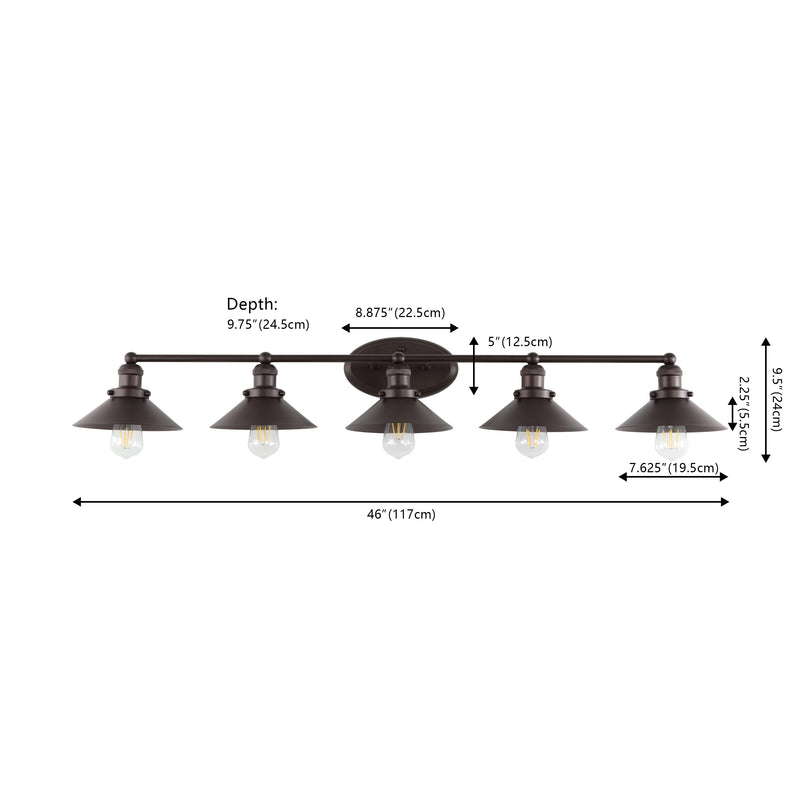 July Metal Shade Sconce